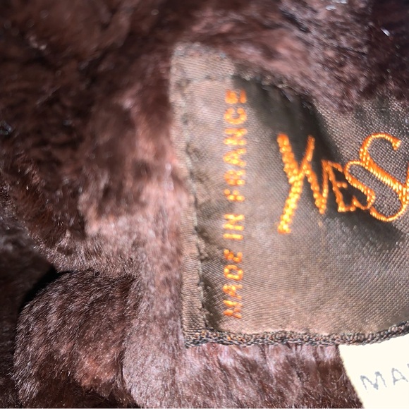 YVES SAINT LAURENT FOURRURES size XL suede/raccon/sheared beaver COAT - Picture 8 of 13